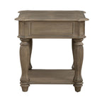 Magnolia Manor End Table for Living Room- 2 Finish Options - W24 x D28 x H24