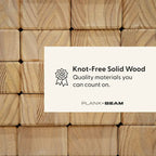 Plank and Beam Classic Rectangular Trestle Leg Coffee Table - 48