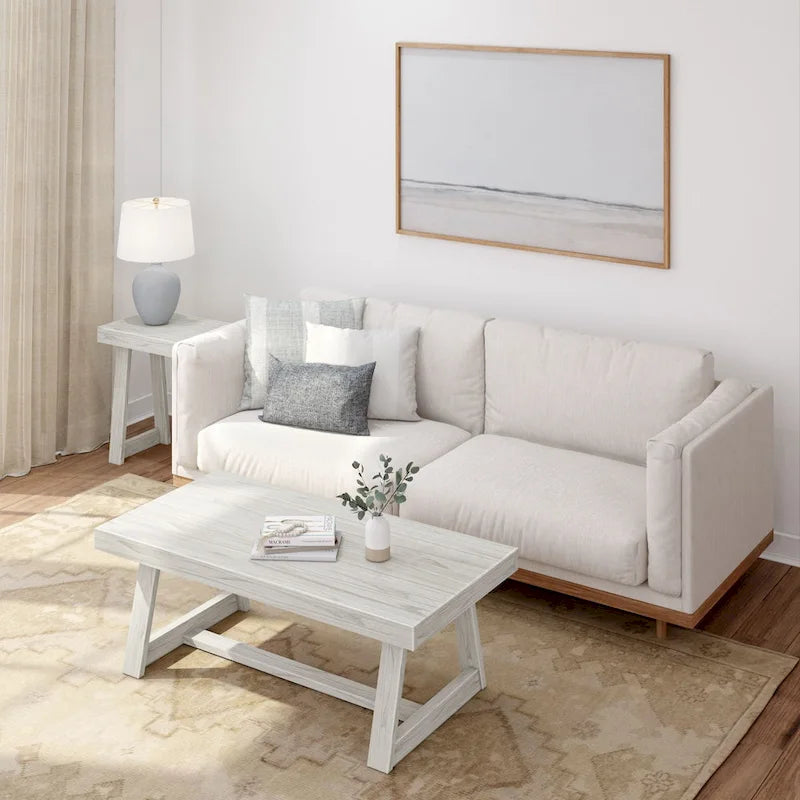 Plank and Beam Classic Rectangular Trestle Leg Coffee Table - 48