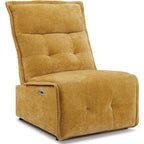 MCombo Armless Power Recliner Chair with USB Ports, 3.5 Wall Clearance Electric Reclining Sofa Chair for Living Room, ALR01