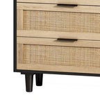 59.06 6- Drawers Rattan Storage Cabinet for Living Room