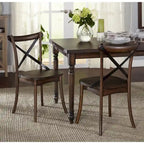 Simple Living Constance X-Back Dining Chairs (Set of 2)