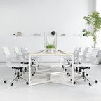 LUXMOD Ribbed Home Office Computer Chair Desk Chair