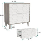 2-Drawer Lateral File Cabinet, Filing Cabinet for Home Office