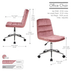 Porthos Home Office Desk Chairs, Thick Padding for Premium Comfort