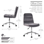 Porthos Home Office Desk Chairs, Thick Padding for Premium Comfort