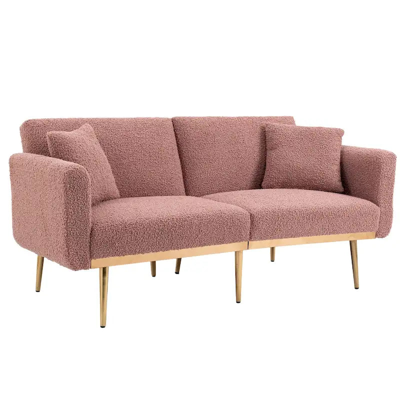Linen Modular Sofa Section Armless Accent Chair