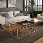 Cooke Square Table with Metal Base by iNSPIRE Q Modern