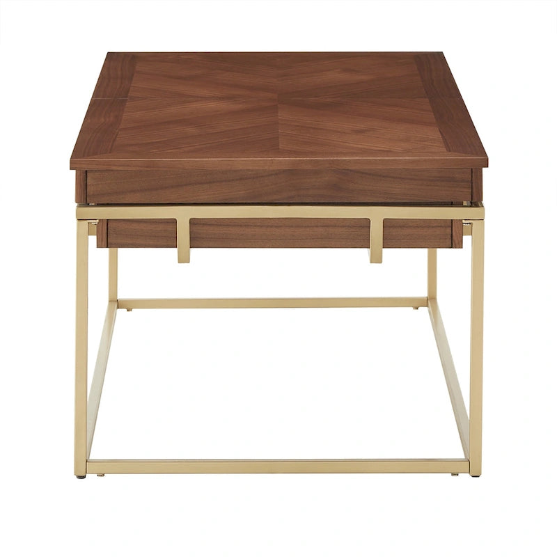 Cooke Square Table with Metal Base by iNSPIRE Q Modern