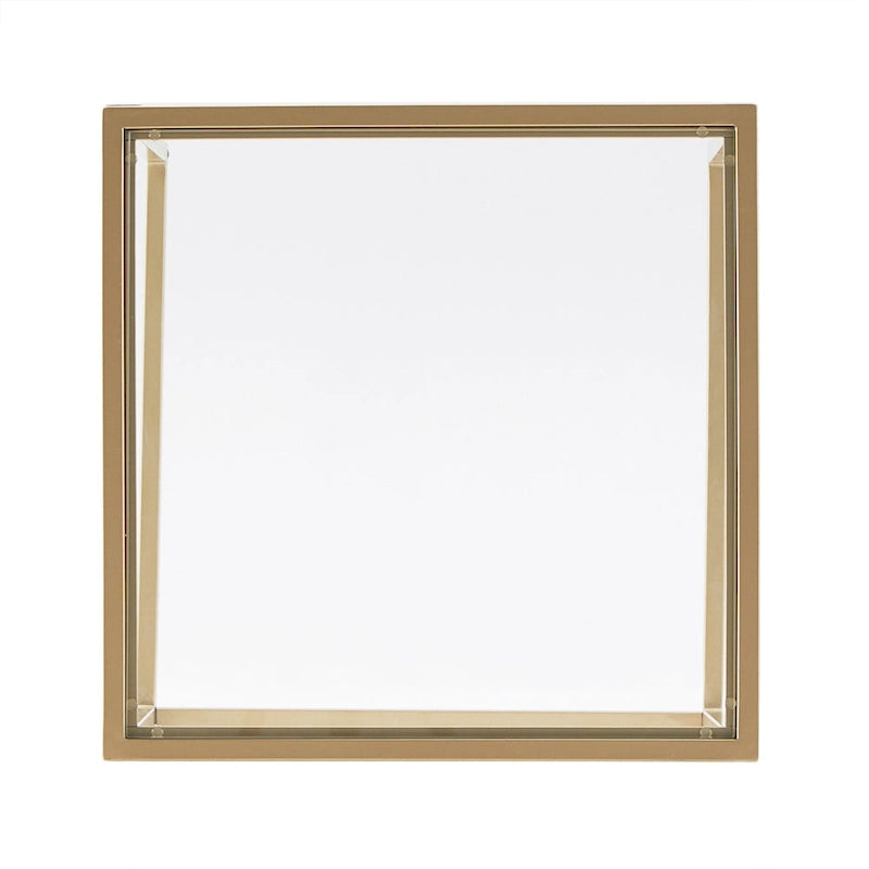 Cooke Square Table with Metal Base by iNSPIRE Q Modern