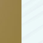 Glass Living Room Coffee Table with Round Metal Frame