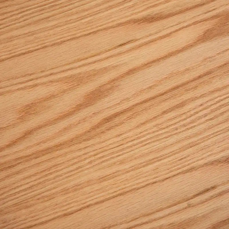 SEI Furniture Vaquero Mid Century Modern Round Wood Grain Two Tier Coffee Table