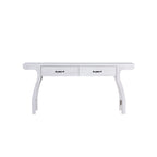 Jessica Contemporary White Oak 70-inch 2-Drawer Console Table by Furniture of America