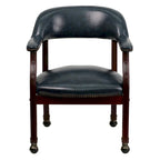 Conference Chair with Accent Nail Trim and Casters