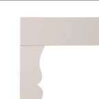 SAFAVIEH Norita White Lacquer Nesting Table - 51 x 13.3 x 31.5 - 51Wx13Dx32H