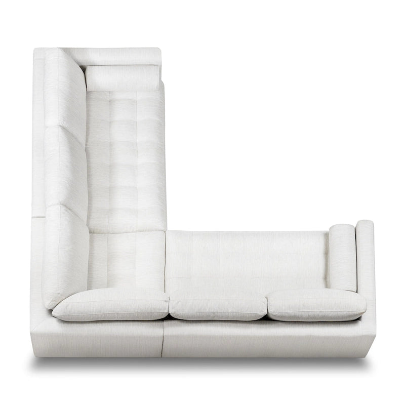 Poly & Bark Napa Fabric 98 Corner Sectional Sofa