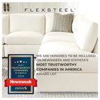 Grant 87 Leather Power Reclining Sofa with Power Headrests by Flexsteel