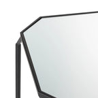 Glitzhome Set of 2 Glam Glass Modern Side Table Sofa Table