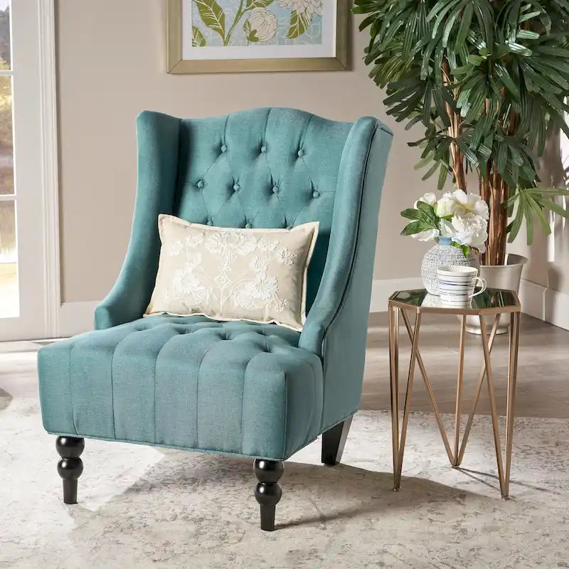 Upholstered Wingback Chair