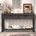 Console Table with 2 Drawers and 1 Shelf