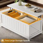48 in Lift Top Coffee Table Storage Room Fence Design Farmhouse