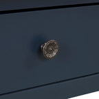 48 Solid Pine Wood Top Console Table with Drawers and Shelve