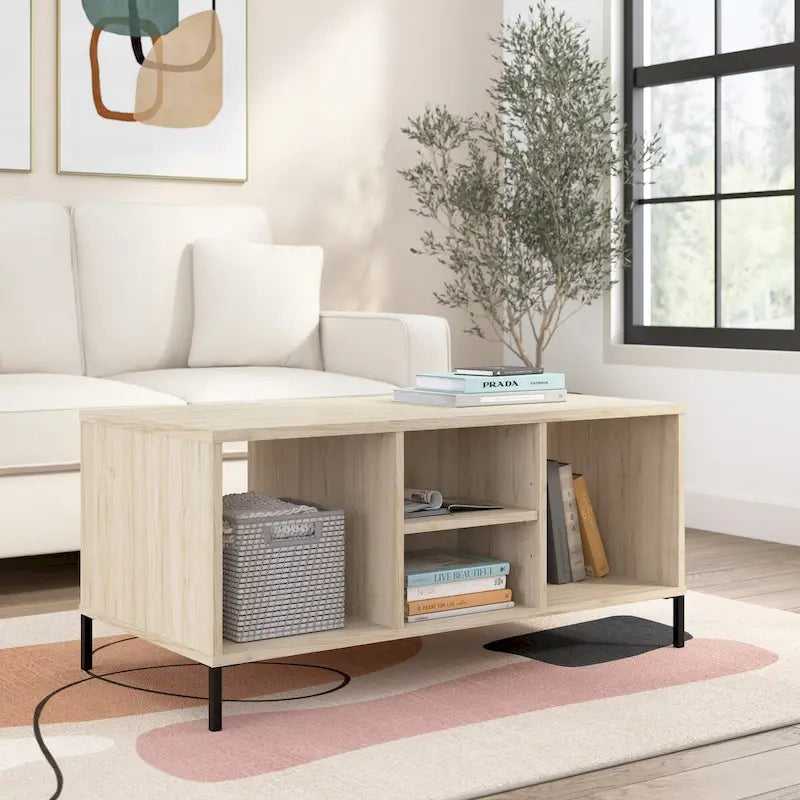 Bush Furniture Essence Living Room Coffee Table with Shelves