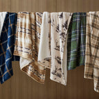 Tan Plaid 50x60' Heated Throw