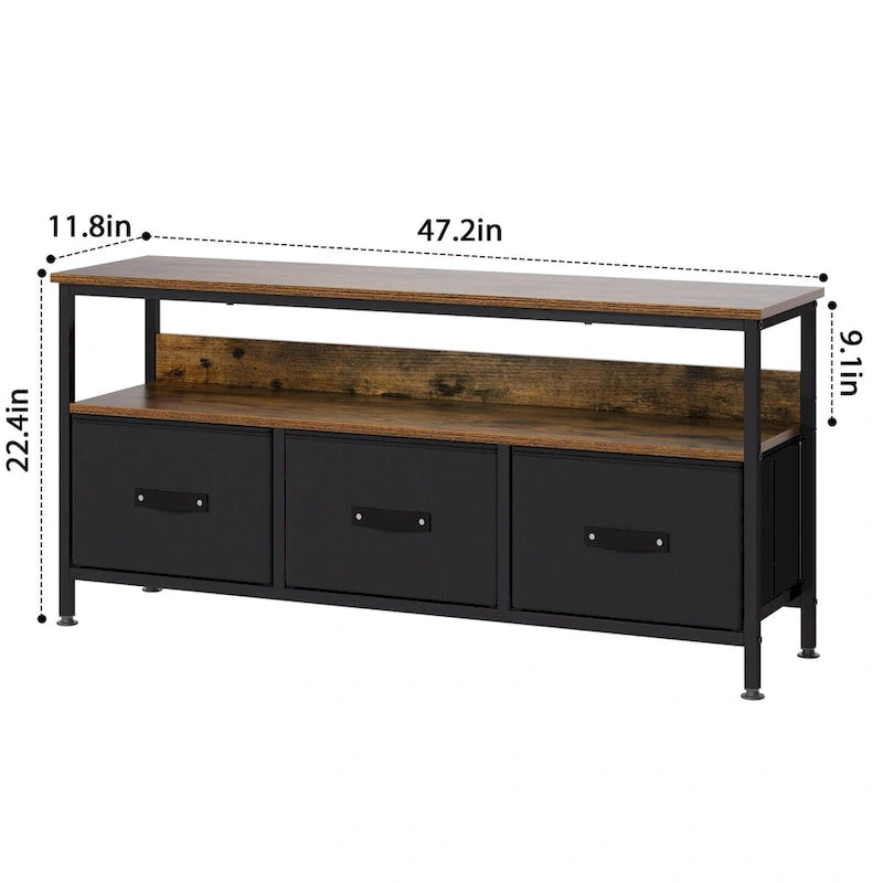 Dresser TV Stand 55 Inch Entertainment Center with Storage