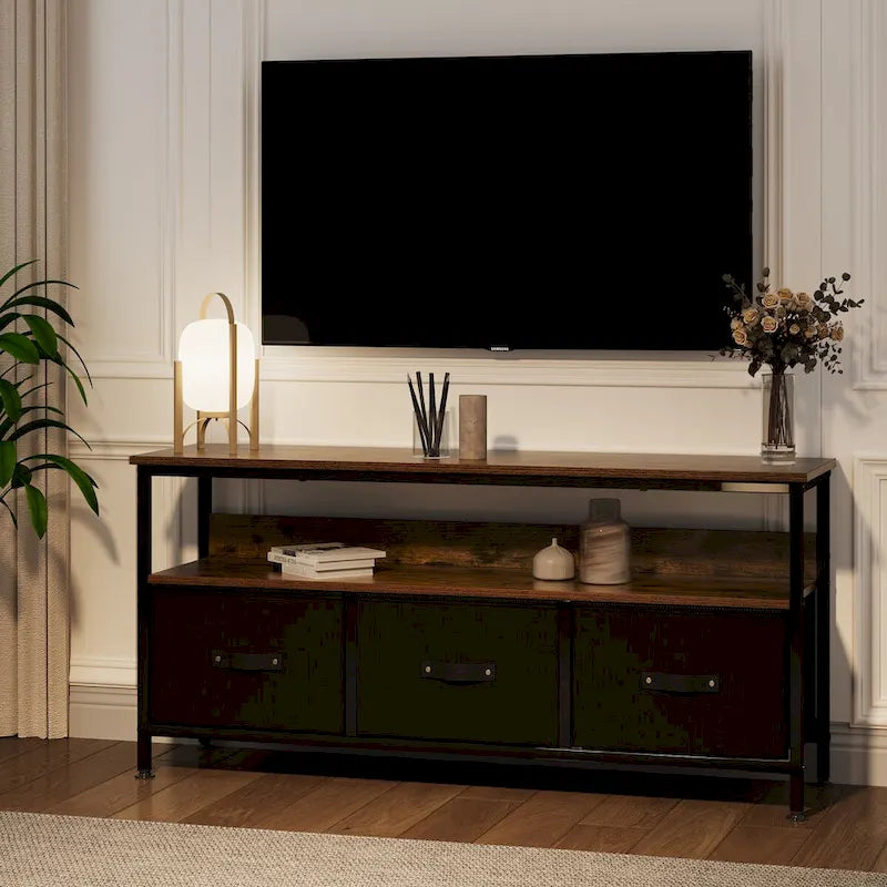 Dresser TV Stand 55 Inch Entertainment Center with Storage