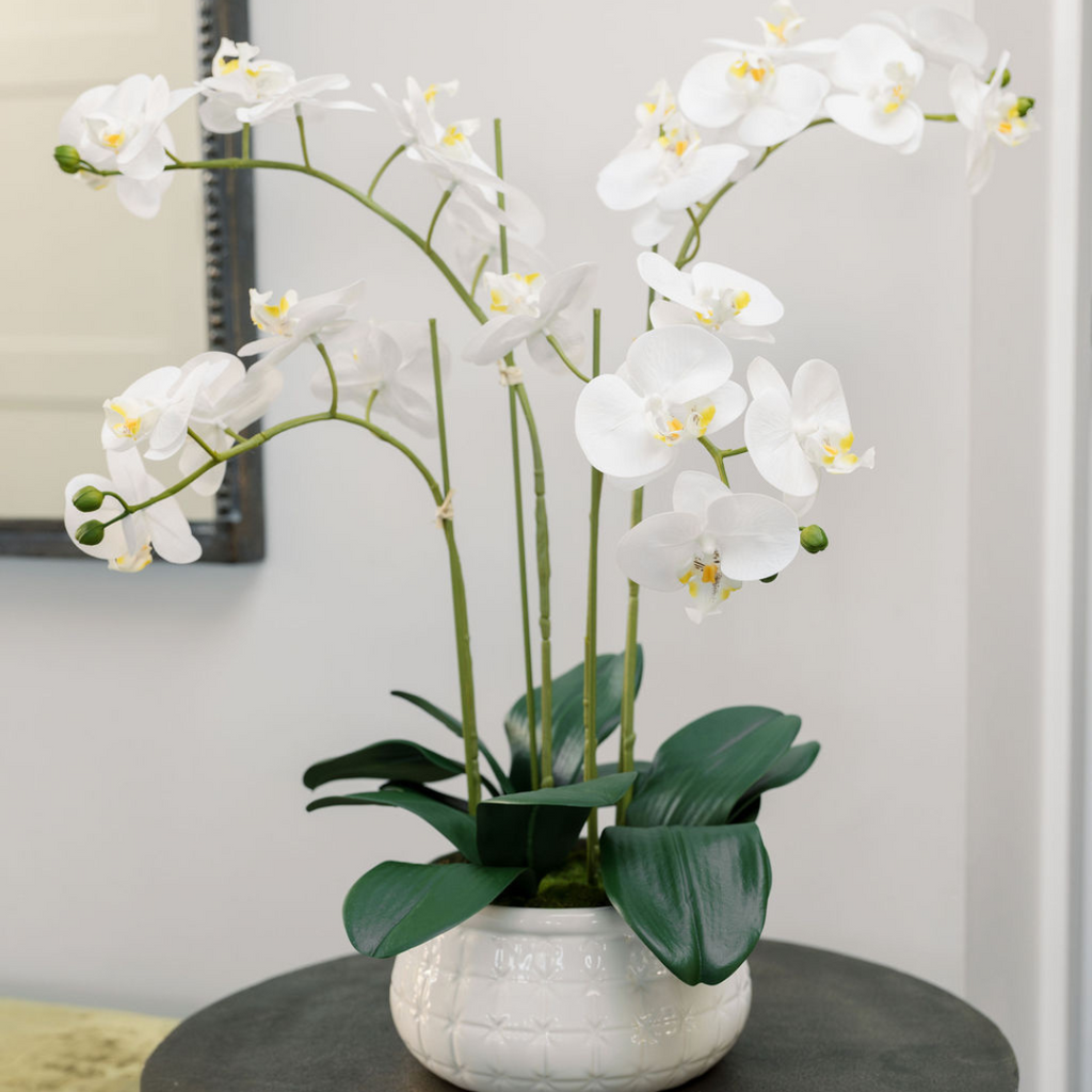 Lifelike 23 Faux Phalaenopsis Orchid