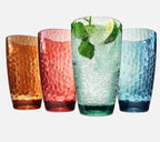 Eze Acrylic Highball Glassware, Set of 4