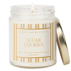 Sugar Cookies Soy Candle - 9 oz Patterned Clear Jar