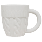 Cream Sweater 18oz. Figural Coffee Mug