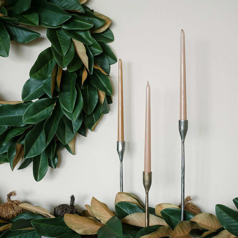 9' Lifelike Faux Green Magnolia Leaf Garland