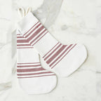 Vintage Stripe Holiday Stocking, Set of 2