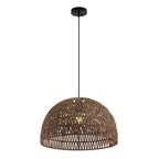 Campana Bohemian Modern Woven Rope/Iron LED Pendant