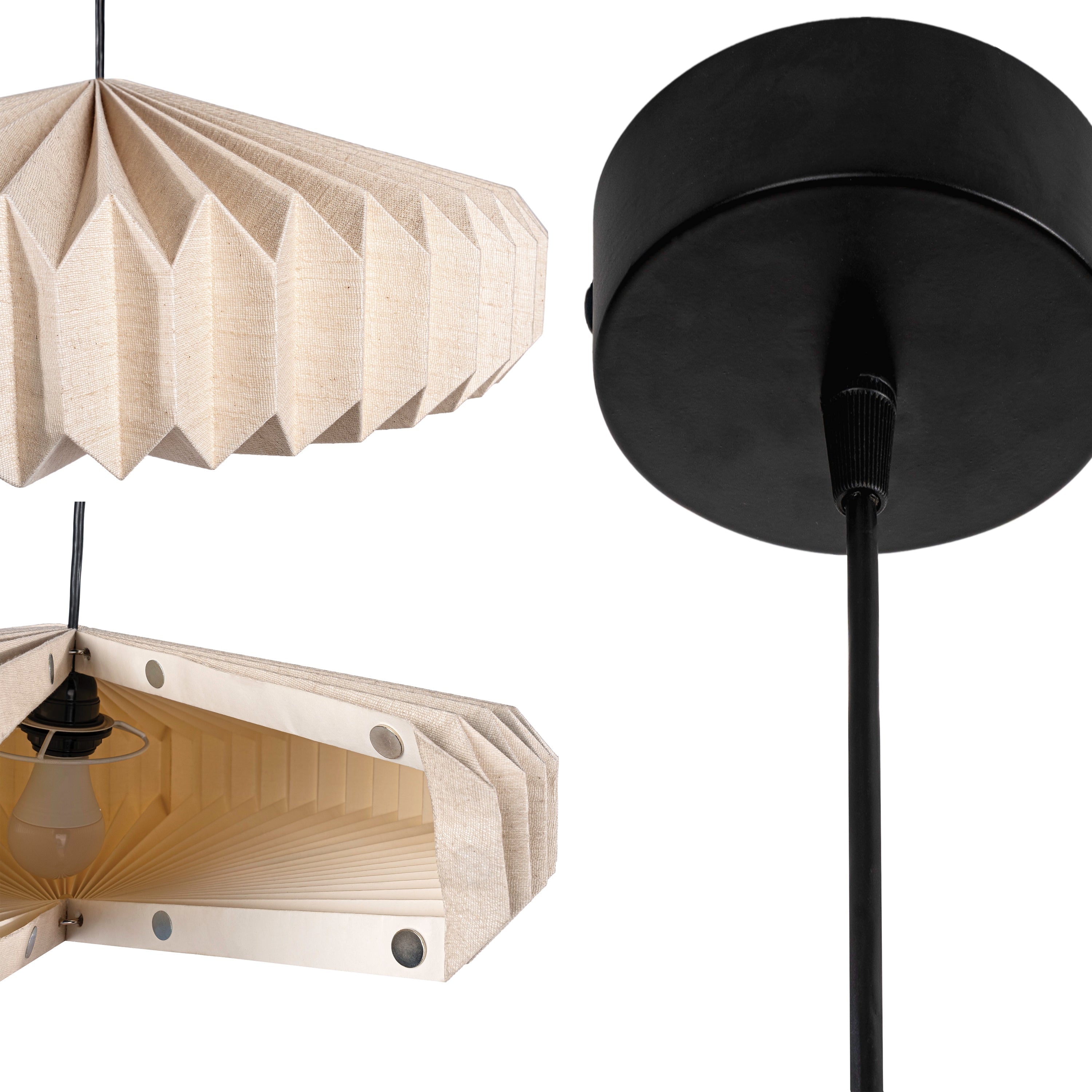 Nolan 21.25 Modern Vintage Honeycomb Shade LED Pendant Light