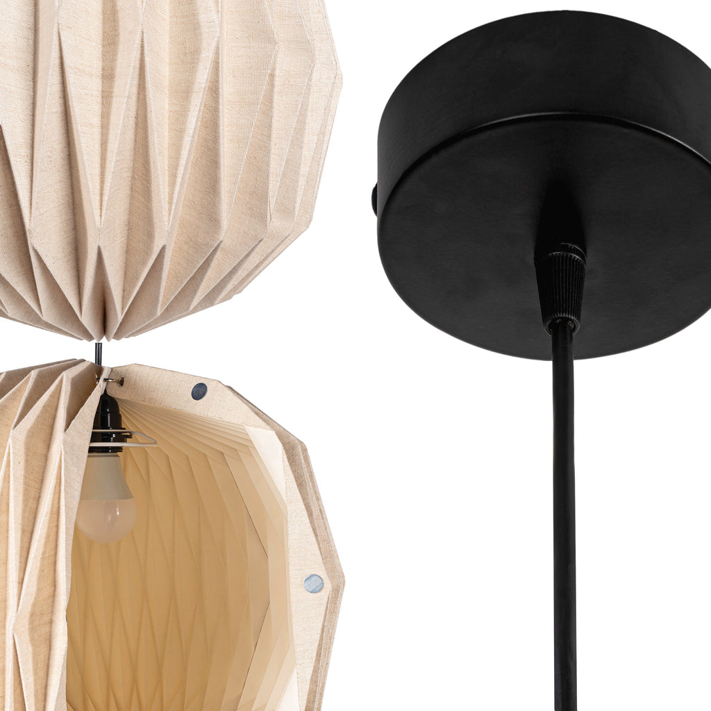 Vaughn 15.75 Modern Vintage Orb Honeycomb Shade LED Pendant Light