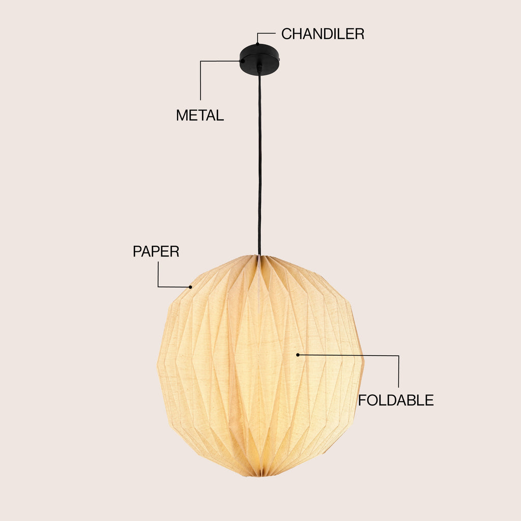 Vaughn 15.75 Modern Vintage Orb Honeycomb Shade LED Pendant Light