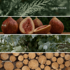 Let It Snow Soy Candle - Patterned 9 oz Clear Jar