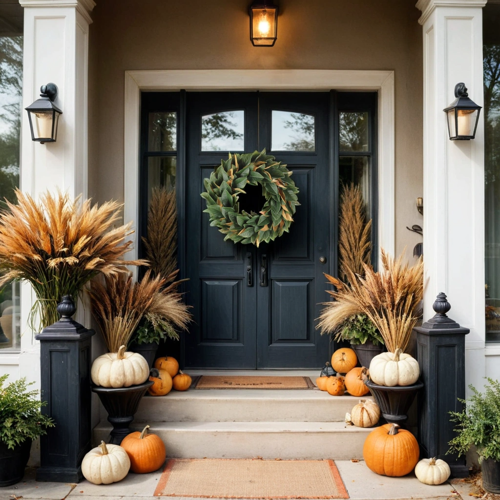 30 Lush Artificial Magnolia Leaf Wreath