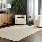 Jaya Luxe Textured Channel Ivory Rug