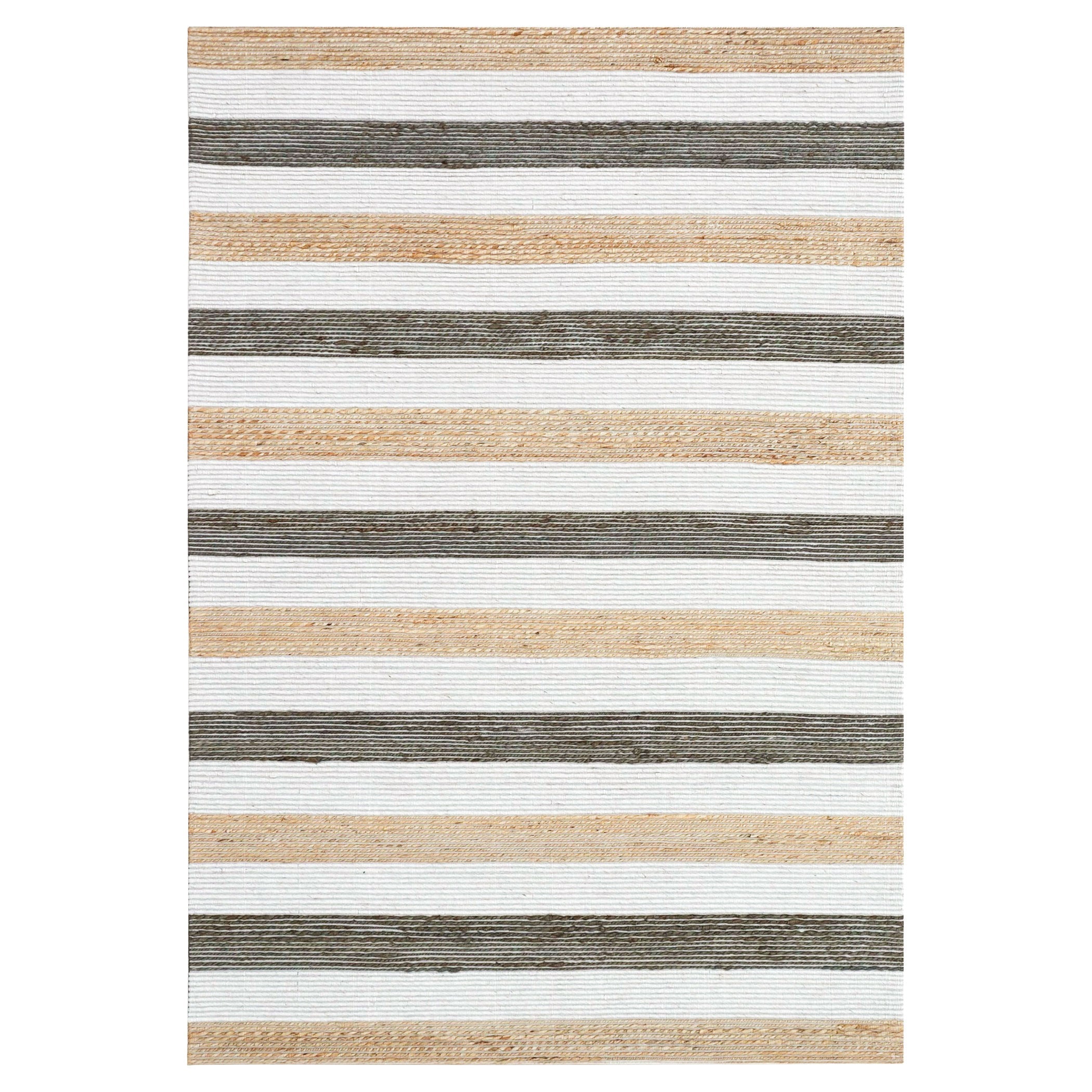 Natural Luxe Ivory Brown Rug