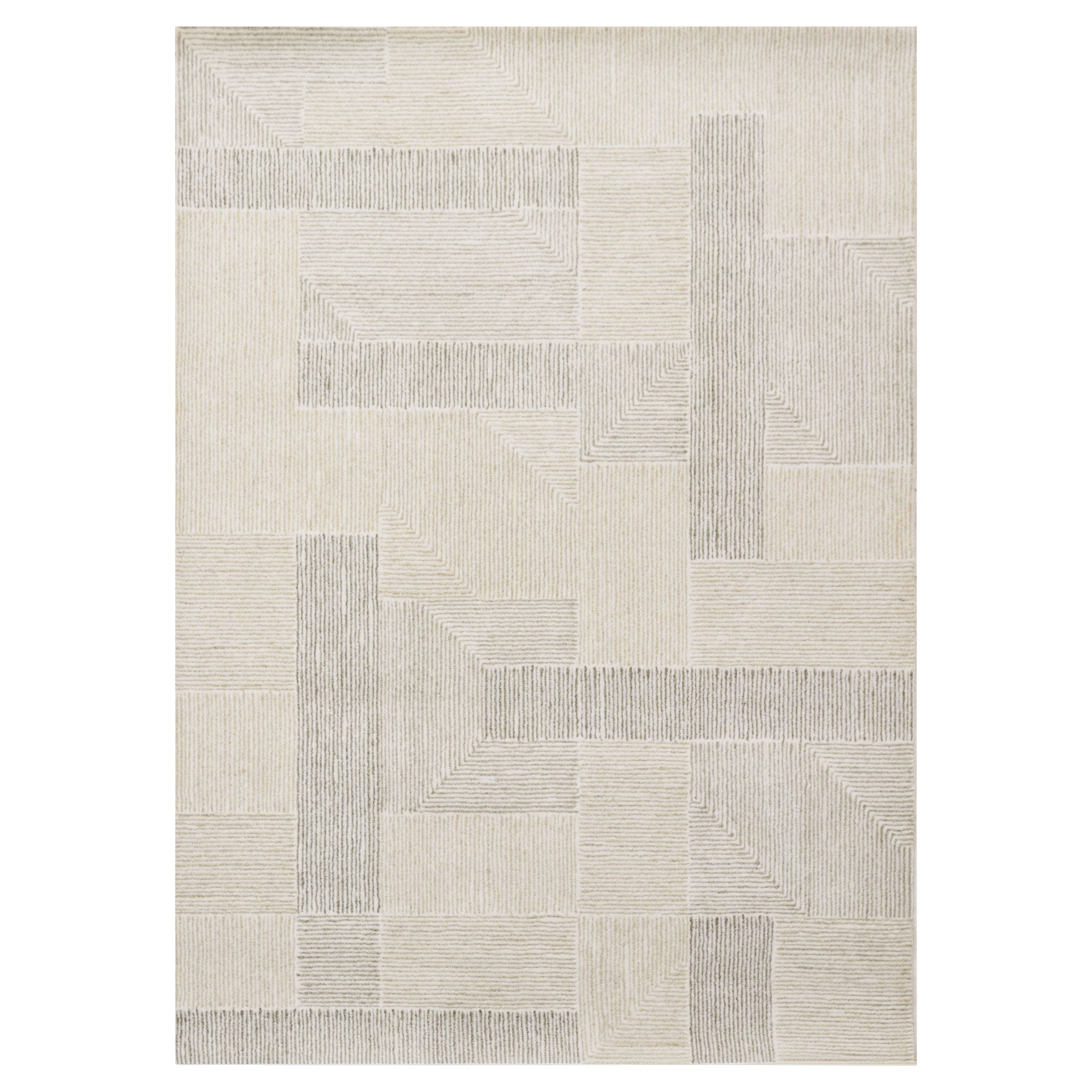 Sachin Gray Ivory Rug