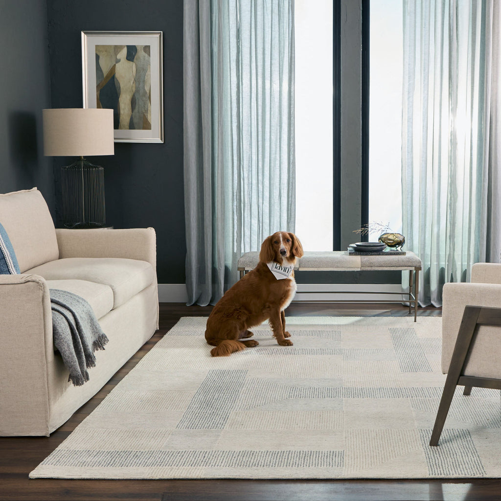 Sachin Gray Ivory Rug