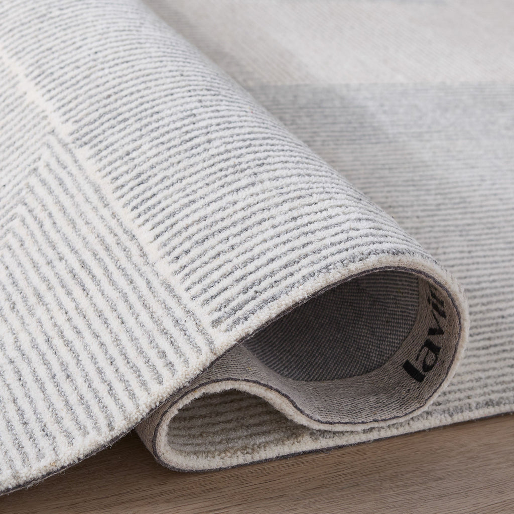 Sachin Gray Ivory Rug