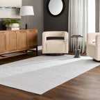 Kiran Reversible Heathered Stipe Rug