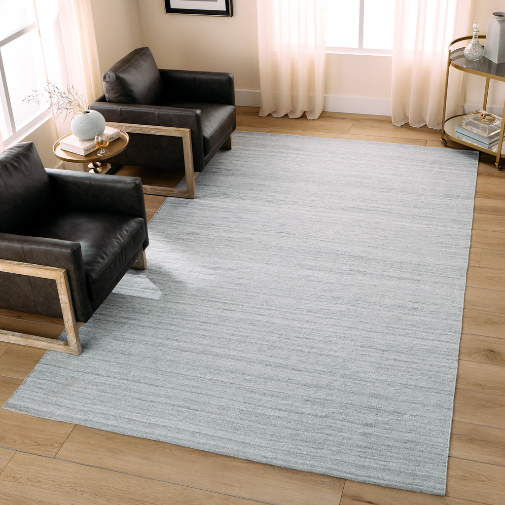 Kiran Reversible Heathered Stipe Rug