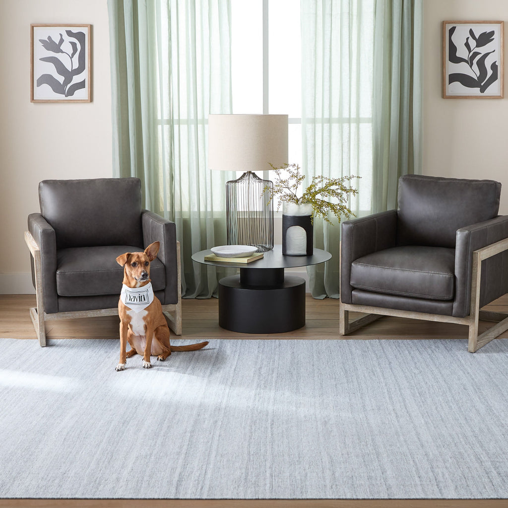 Kiran Reversible Heathered Stipe Rug
